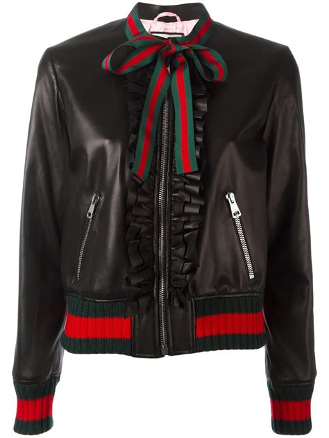 veste en cuir gucci femme|Vêtements Cuir Femme .